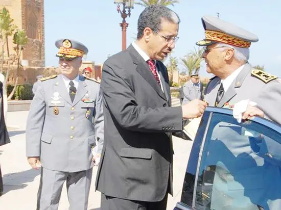 الرباح رفقة الجنرال حسني بنسليمان