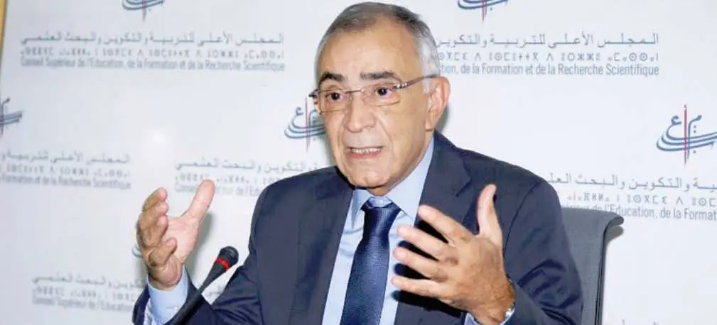 عمر عزيمان رئيس المجلس الأعلى للتربية والتكوين والبحث العلمي