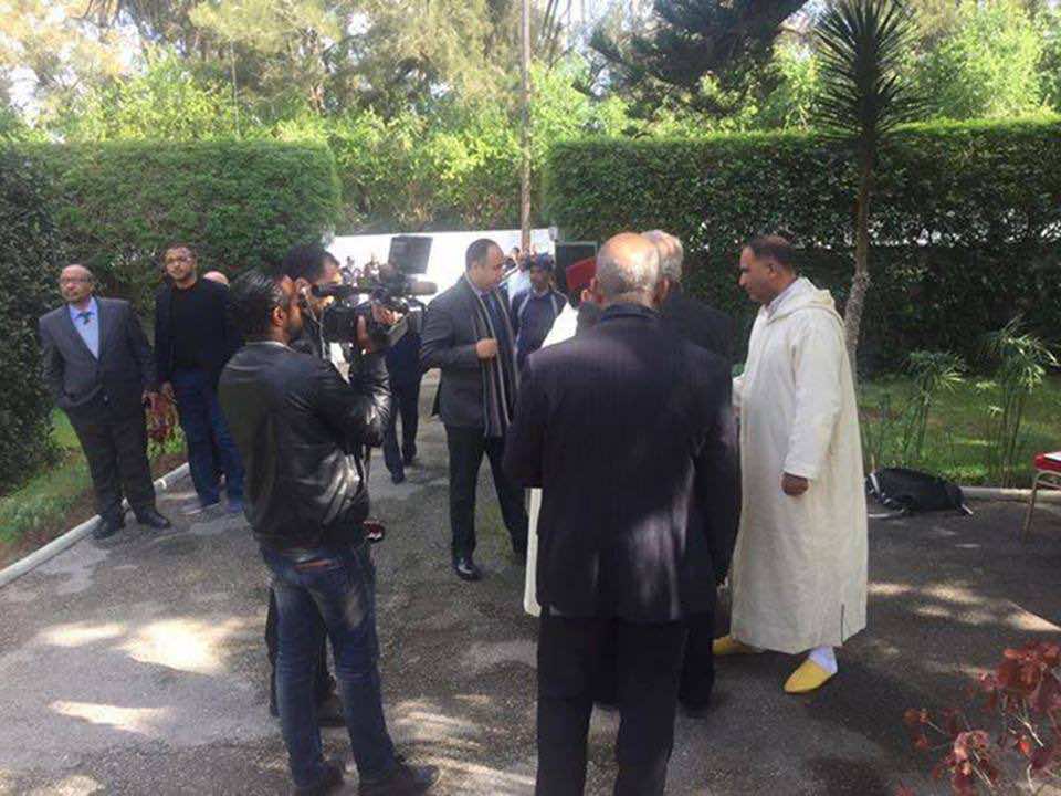 الحزن الذي خيم على منزل امحمد بوستة بيون رحيله
