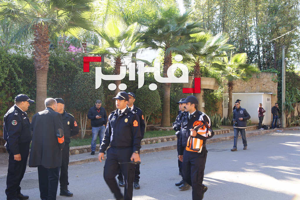 الفرق الأمنية التي أشرفت على إعادة تمثيل جريمة قتل مرداس