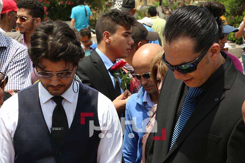 مشهد من المشاهد المؤثرة من وداع أوسكار فيلون