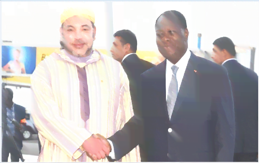 الملك محمد السادس الرئيس الافواري