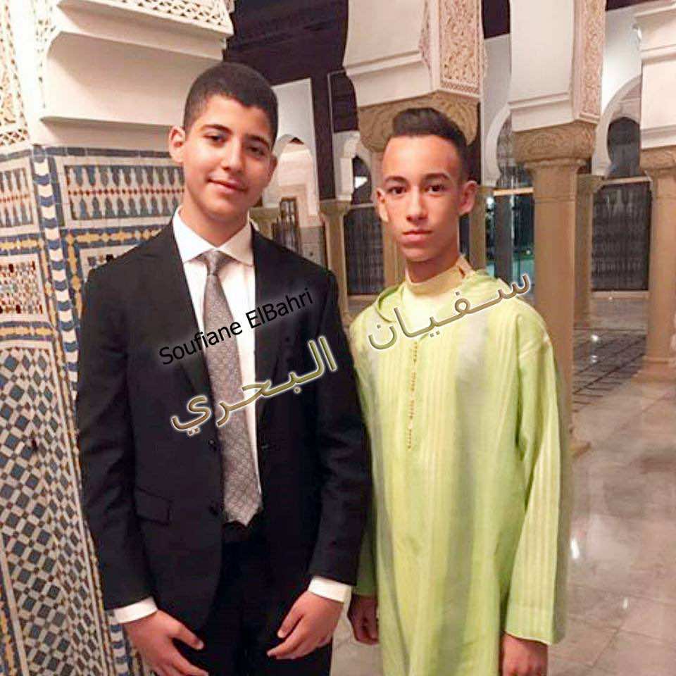 ولي العهد الأمير مولاي الحسن والأمير ناصر