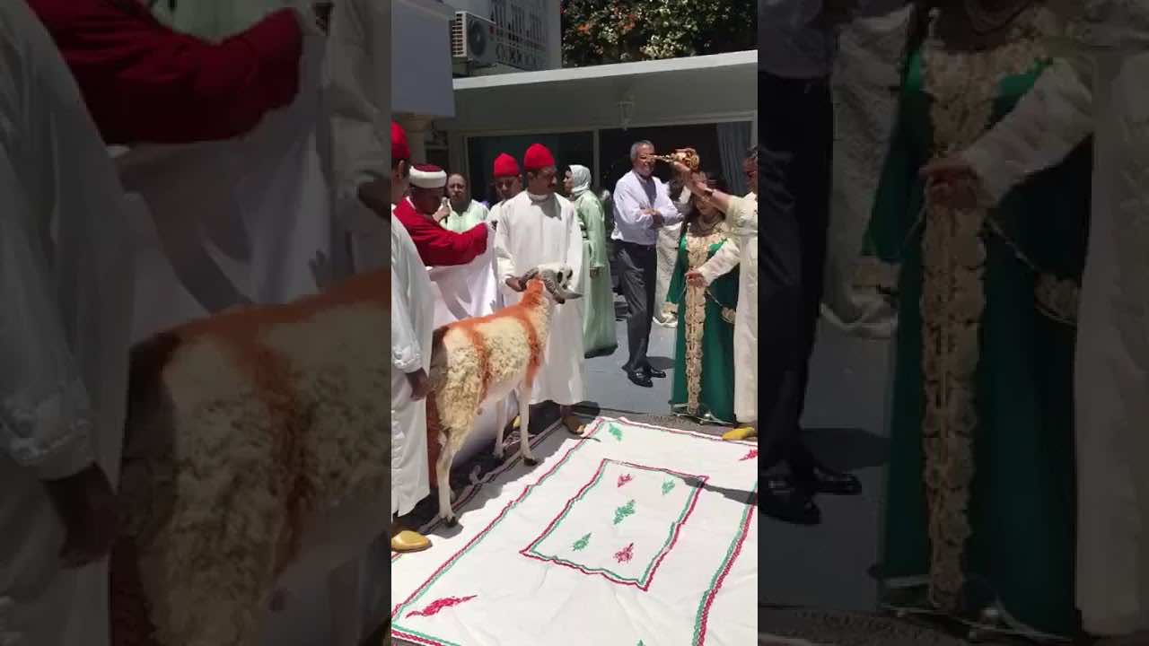 مروان بناني يقلد ذبيحة الملك