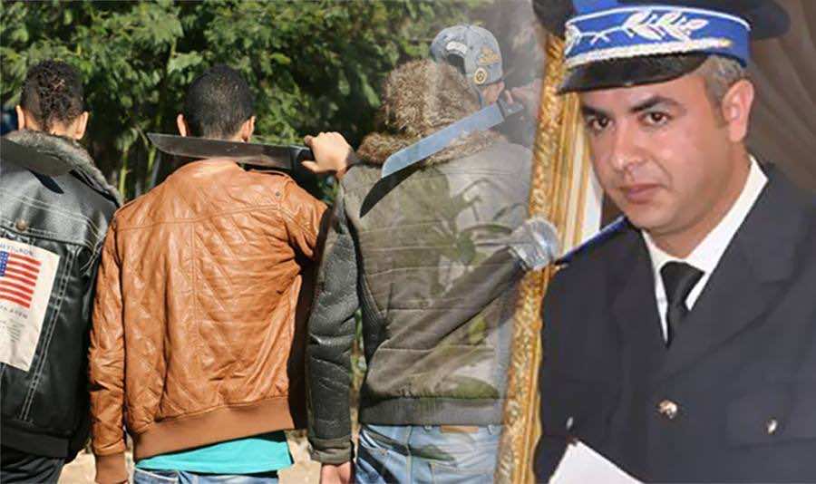 صورة مركبة للسيد الزبير مفوضية الشرطة ارسلان ومشرملين