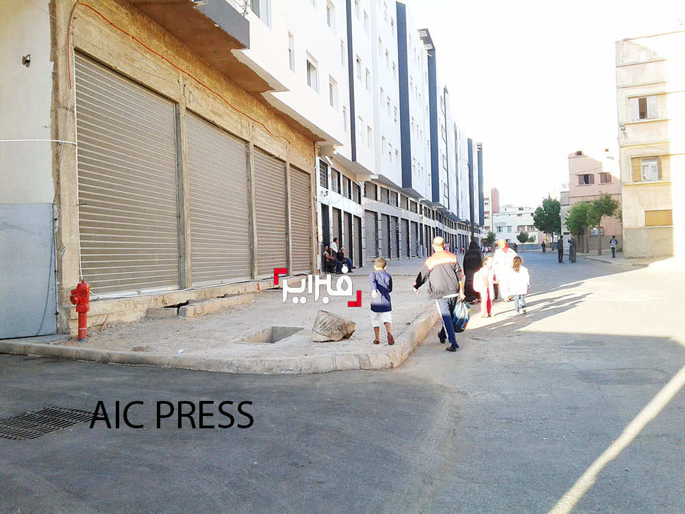 الحفر الخطيرة التي تهدد الاطفال