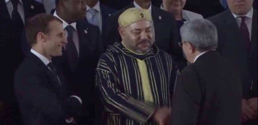 الملك والوزير الأول الجزائري في القمة الإفريقية الأوربية