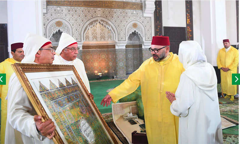 الملك في عيد المولد