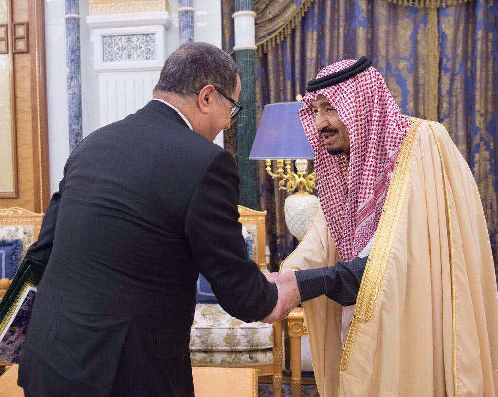 بوسعيد وملك السعودية