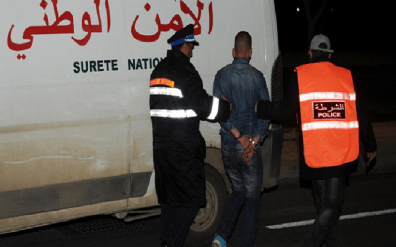 صورةتعبيرية عن الاعتقال بمدينة اكادير
