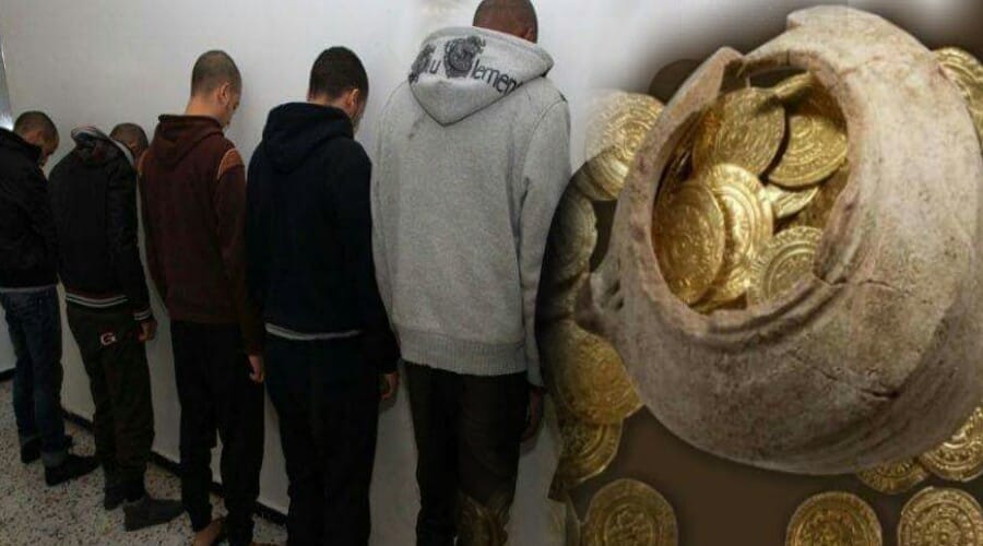 الاطاحة بشبكة النبش عن الكنوز - أرشيف