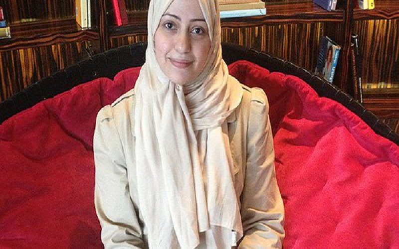 الناشطة الحقوقية اسراء الغمغام الذي نفد في حقها الاعدام بالسعودية