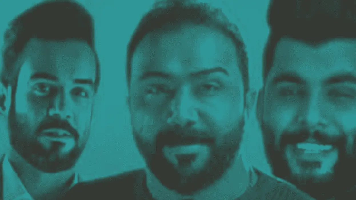 الثلاثي العراقي علي جاسم ومحمود تركي ومصطفى العبدلله