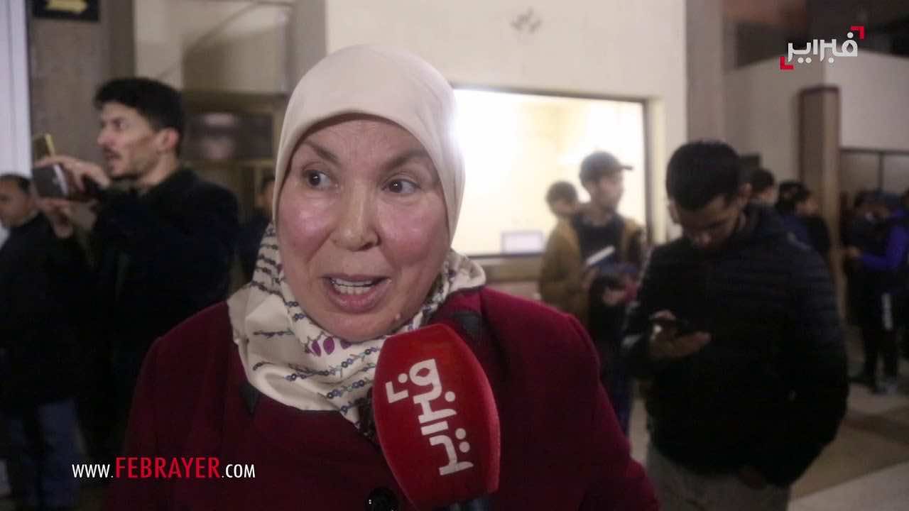 والدة معتقل حراك الريف نبيل أحمجيق