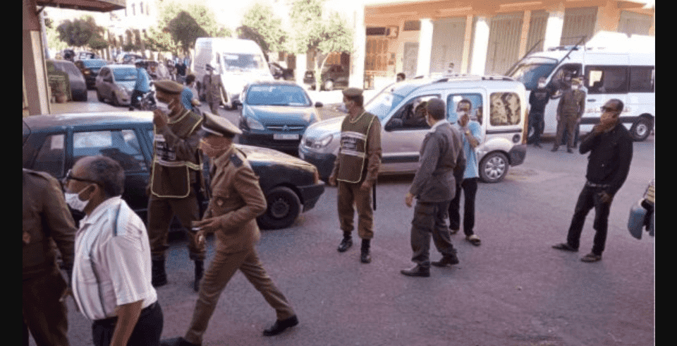 تحرير الملك العمومي بالمحاميد ضواحي مراكش