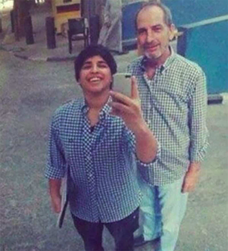 هشام سليم وابنته