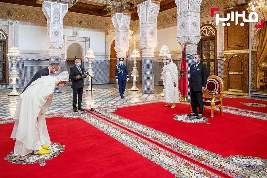 الملك يستقبل عبد النبوي