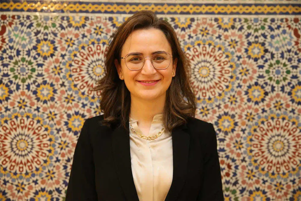 غيتة مزور الوزيرة المنتدبة لدى رئيس الحكومة المكلفة بالانتقال الرقمي وإصلاح الإدارة