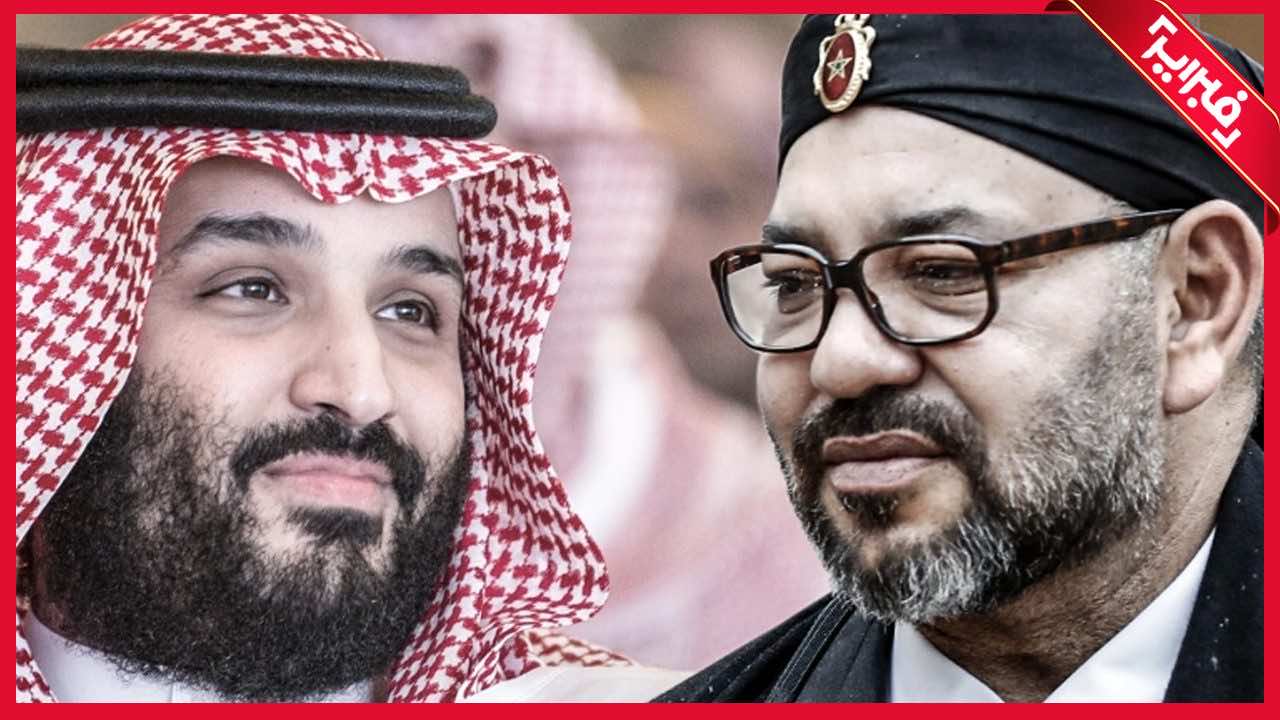 محمد السادس وولي العهد محمد بن سلمان