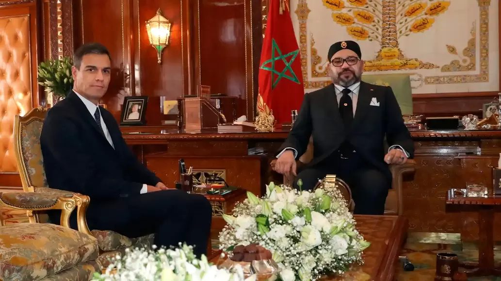 ملك المغرب ورئيس حكومة اسبانيا