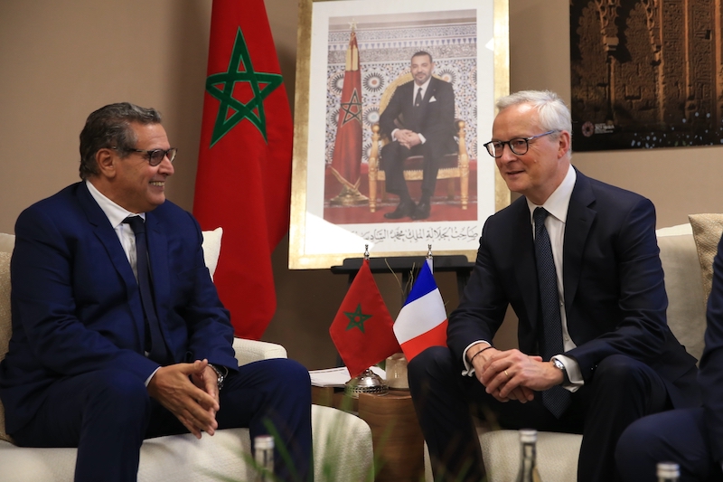 وزير الاقتصاد الفرنسي- أخنزش- فرنسا- المغرب