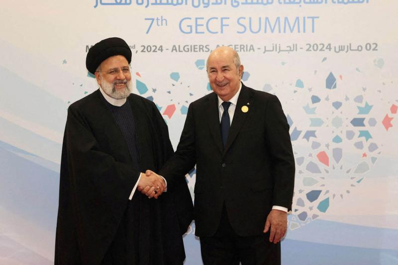 الجزائر- ايران-تبون- المغرب- دول الخليج