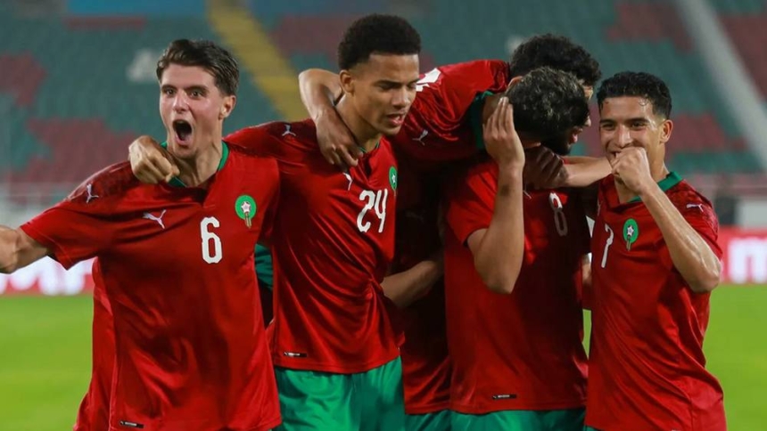 تداريب انفرادية للاعب المنتخب المغربي قبل أيام عن لقاء الأرجنتين في أولمبياد باريس