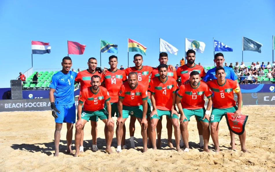 كرة القدم الشاطئية.. المنتخب المغربي يفوز على مصر ويحرز الميدالية النحاسية