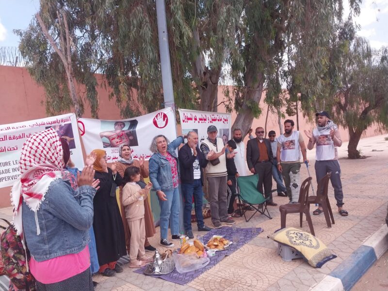 اعتقال شقيقي ياسين شبلي وتصعيد احتجاجات العائلة بابن جرير