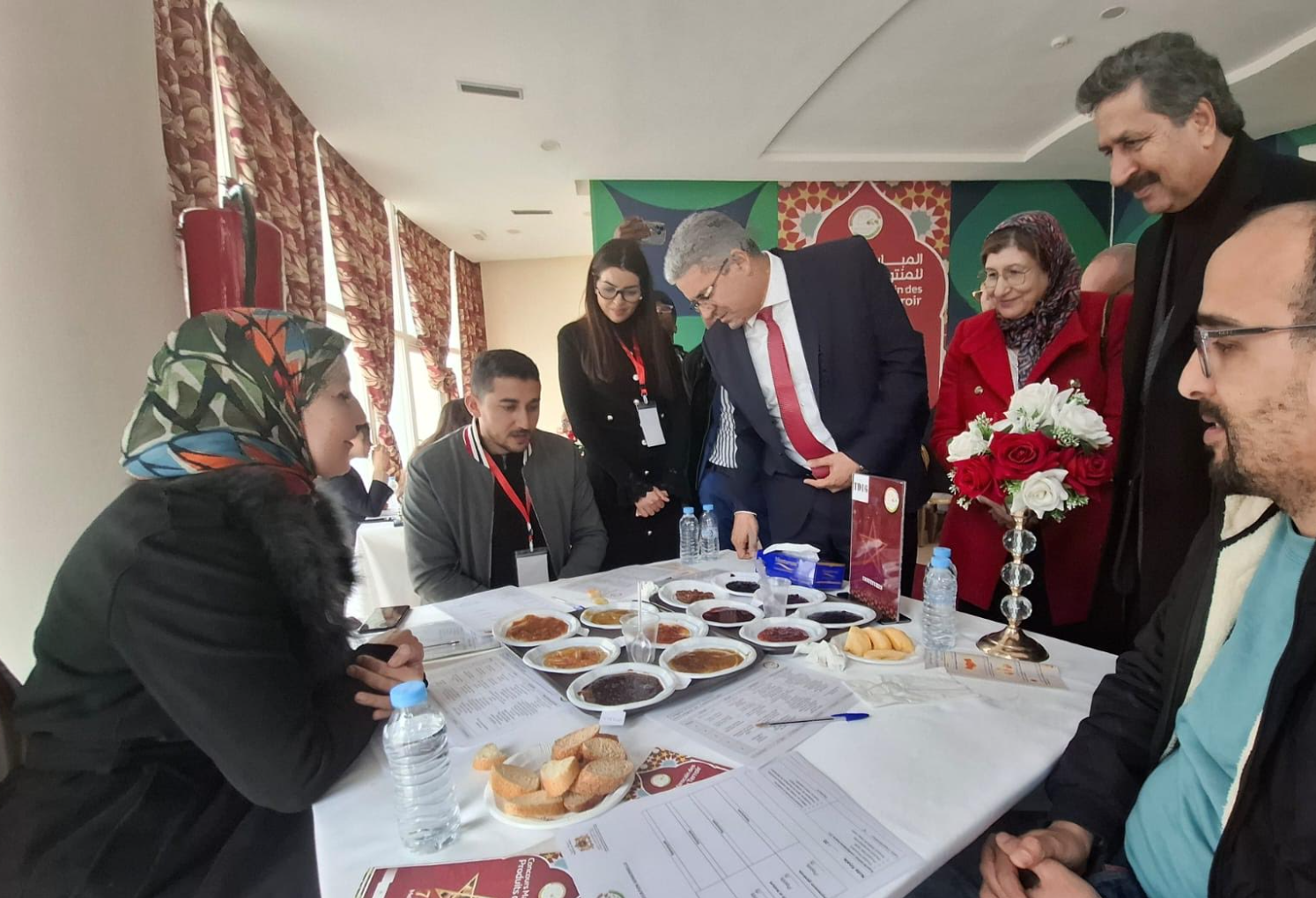 النسخة السابعة للمباراة المغربية للمنتوجات المجالية بفضاء القطب الغذائي بمكناس